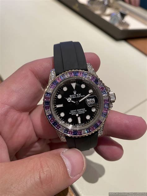 cotton candy rolex yacht master|Rolex Yacht.